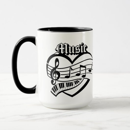 Musique Amateurs Musique Mug (Gauche)