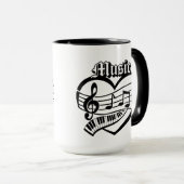 Musique Amateurs Musique Mug (Devant droit)