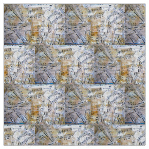 Musique Amateurs tissu géométrique