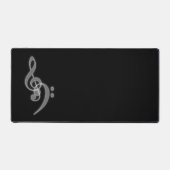 Musique - Arbre Bass Clef Desk Mat (Recto)