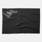 Musique - Arbre et Lavette - Serviettes de cuisine (Horizontal)