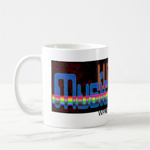 Musique avec la tasse de l'espace