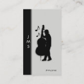 Musique / Carte de visite musicien (Dos)
