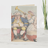 Musique - Carte de vœux pliée