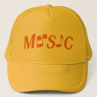 MUSIQUE casquettes personnalisés