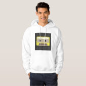 Musique Cassette Mens Sweat - shirt à capuche (Devant entier)