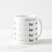 Musique Chords Mug (Devant droit)