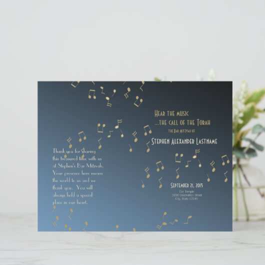 Musique dans la couverture du programme Air Bar Mi (Debout devant)