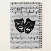 Musique d'argent et masques de théâtre (Dos)