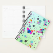 Musique de danse des couleurs sur le vert (Devant avec enveloppe)