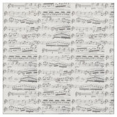 Musique de feuille unique, tissu d'illustration (Fermer)