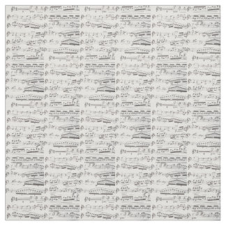 Musique de feuille unique, tissu d'illustration