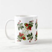 Musique de fraise rétro | Pépinière de fraises Mug (Gauche)
