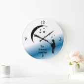 Musique de la langue universelle Horloge murale (Maison)