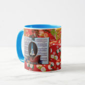 Musique de Noël Mug de café (Coupe) (Devant gauche)