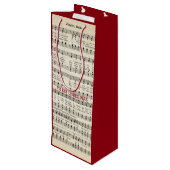 Musique de Noël, Sac cadeau Jingle Bells (Dos Angle)