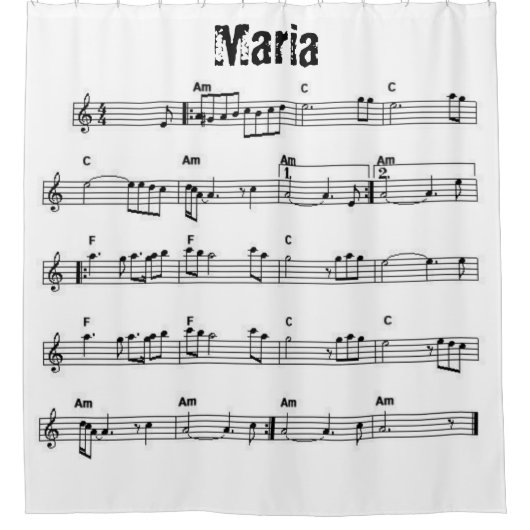 Musique de rideau de douche (Devant)