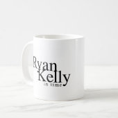 Musique de Ryan Kelly - tasse - arbres verts (Devant gauche)