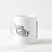 Musique de Ryan Kelly - tasse de logo - blanc (Devant gauche)