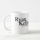 Musique de Ryan Kelly - tasse de logo - vert (Gauche)
