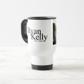 Musique de Ryan Kelly - tasse de voyage - blanc (Devant gauche)