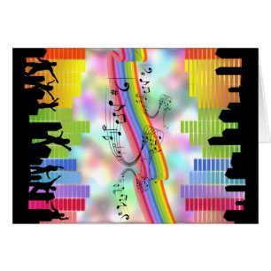 Musique de soirée colorée