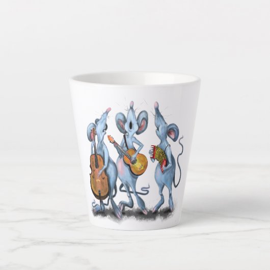 Musique de souris Mug amusant (Devant)
