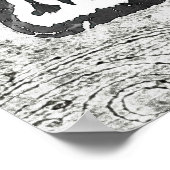 Musique des années 90 vintage - Poster (Coin)