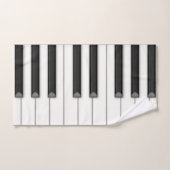 Musique des clés de piano géantes (Serviette à main)