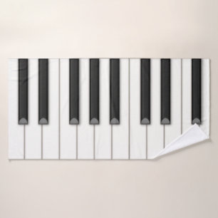 Musique des clés de piano géantes