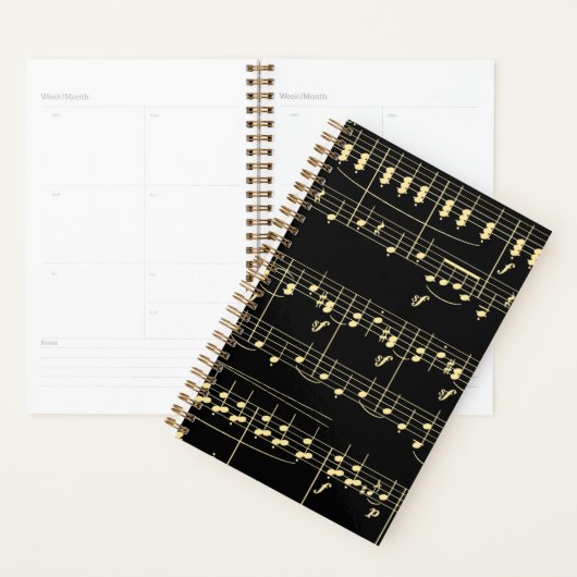 Musique d'or en noir (Devant avec enveloppe)