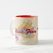 Musique Du Coeur Mug (Devant gauche)