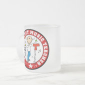 Musique du monde meilleur enseignant Musique Mug (Devant gauche)