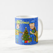 Musique Elves Christmas Mug (Devant droit)