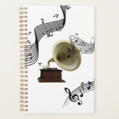 Musique et gramophone (Devant)