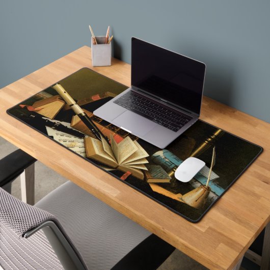 Musique et littérature de William Harnett, Art fin (Bureau 2)