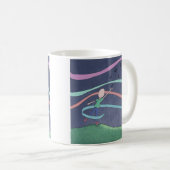 Musique et mélodie Café Mug (Devant droit)