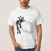 Musique et Petroglyph Kokopelli T-Shirt (Devant)