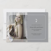 Musique Faire-part majeure (Devant)