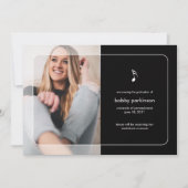 Musique Faire-part majeure (Devant)