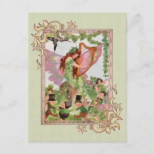 Musique Féerie Lecture Musique Carte postale (Devant)