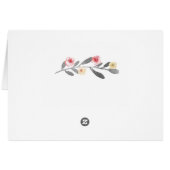 musique florale rose piano merci (Dos Horizontal)