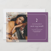 Musique Grand Graduation Invitation (Devant)