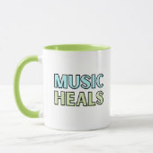 Musique guérit Mug (Gauche)