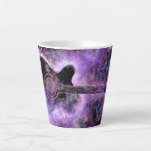 Musique guitare Latte Mug (Devant)