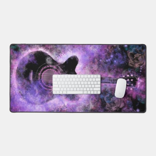 Musique guitare violet (Clavier et souris)