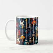 Musique Guitares Café Mug (Gauche)