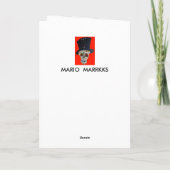 Musique Inspirante - Carte de voeux (Dos)