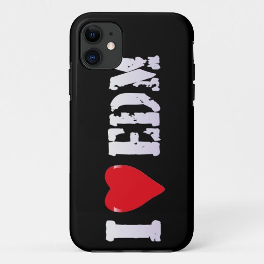 Musique - J'adore EDM - Coque iPhone (Dos)