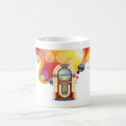 Musique Juke Box Mug (Centre)